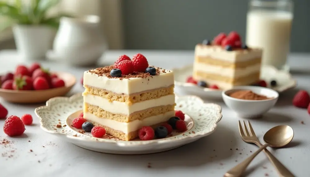 Rezept für Diät Tiramisu – Schlank genießen