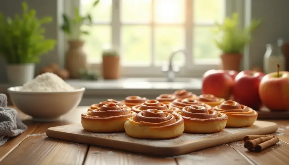 Rezept für Diät Zimtschnecken – Süß und figurbewusst